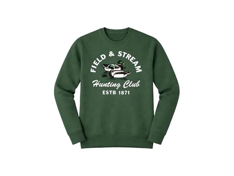 Field & Stream Men's Backstrap Crew Sweatshirt - Image 1