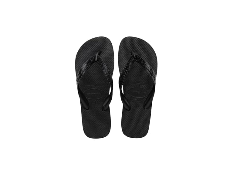 Havaianas Top Men's Slippers, Black,9/10 - Image 1