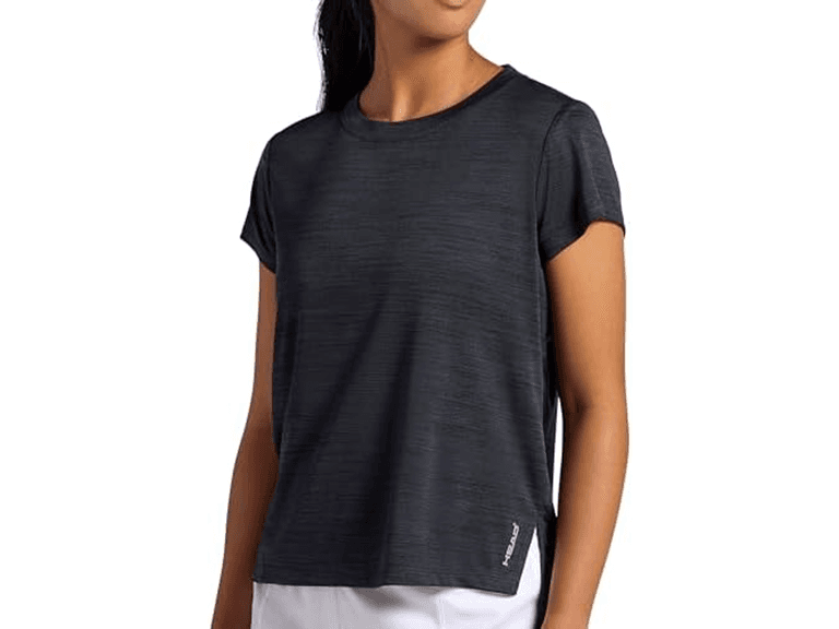 Head Women (S) Alliance T-shirt Black Heather - Image 1