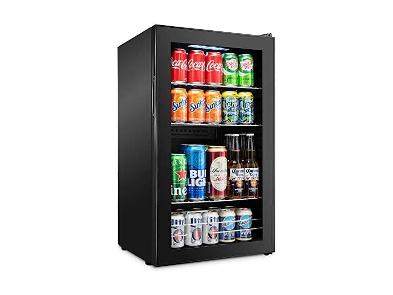 Ivation 126 Can Beverage Refrigerator - Image 1
