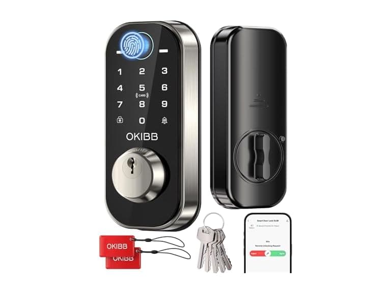 OKIBB Fingerprint Door Lock - Image 1