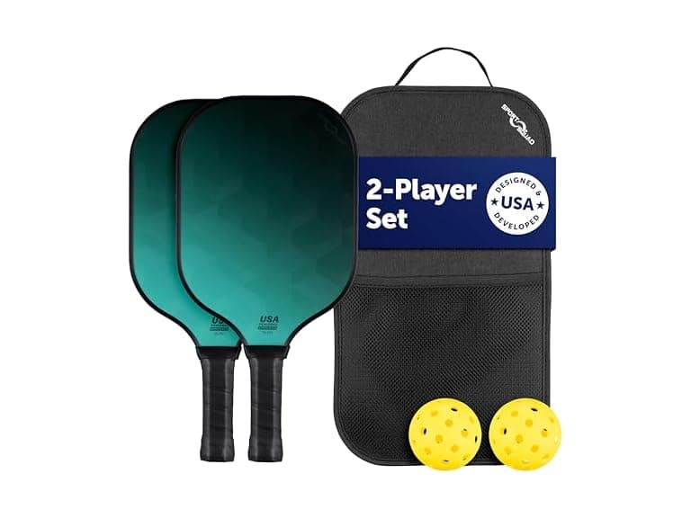 Sport Squad Pickleball Set with Travel Bag (Green) - Image 1