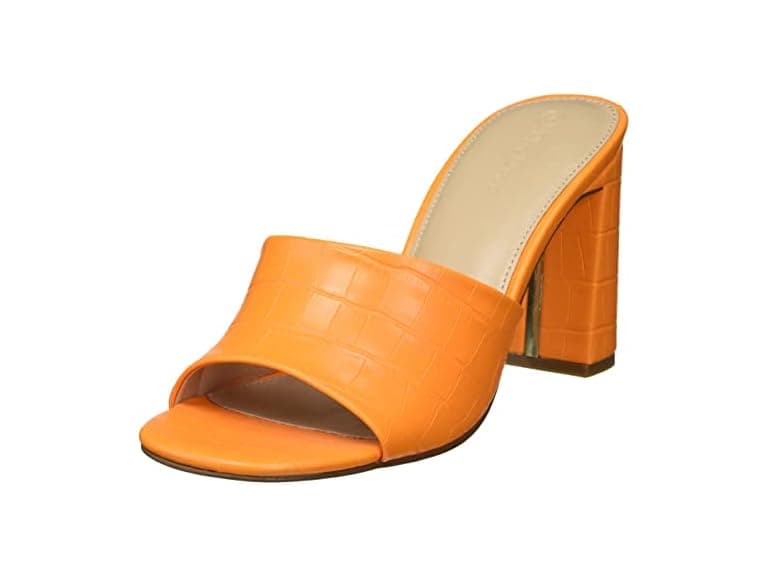 The Drop Women's Pattie High Block Heeled Mule Sandal - Image 1