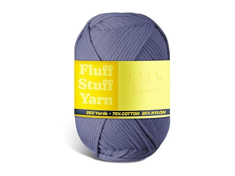 Soft Yarn for Crocheting Crochet Blue - Image 1