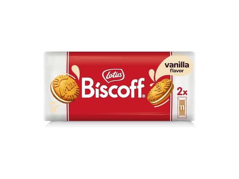 Lotus Biscoff Sandwich Cookies, Vanilla - Image 1