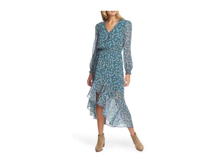 1.state Women (XS) Long Sleeve Button Front Dress - Image 1