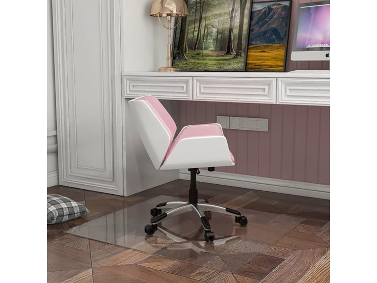 Natsukage Glass Chair Mat 42x42 Clear - Image 1