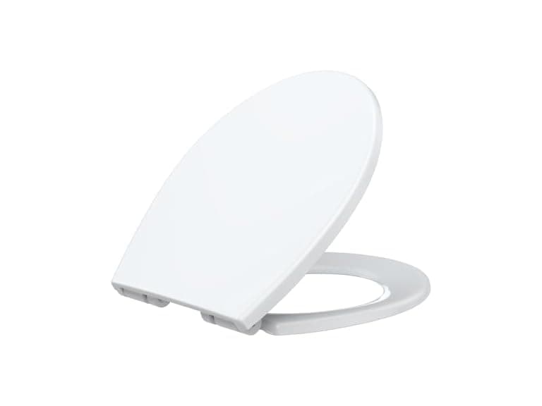 OUTLANE Round Toilet Seat, Soft Close Toilet Seat - Image 1