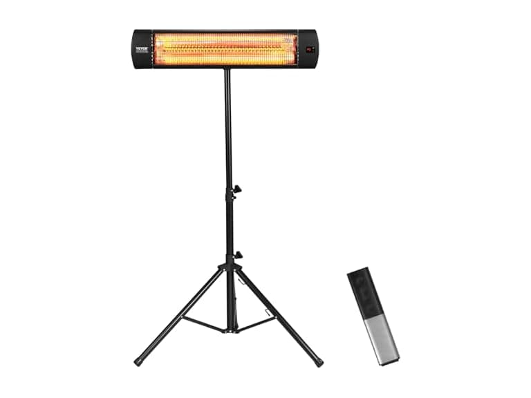 Infrared Heater, 1500W Remote Control Electric - Image 1
