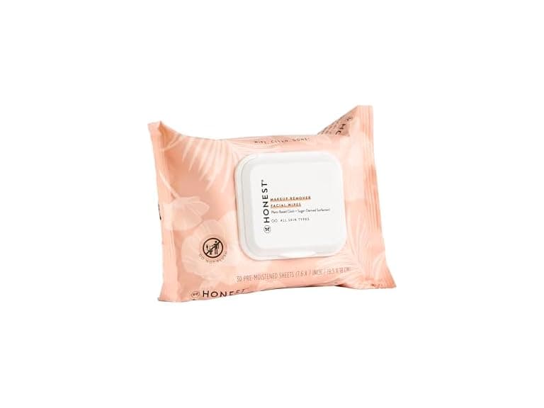 Honest Beauty Makeup Remover Facial Wipes - Image 1