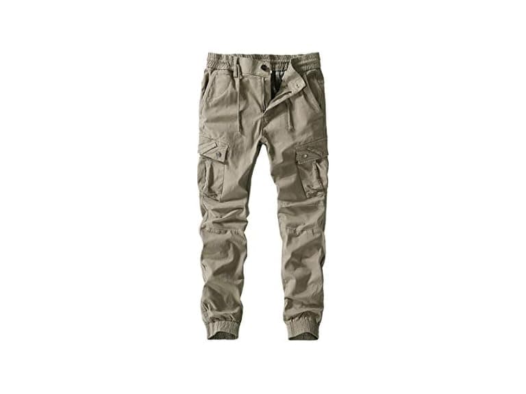 Utcoco Men (30) Slim-Fit Casual Tapered-Leg Pants - Image 1