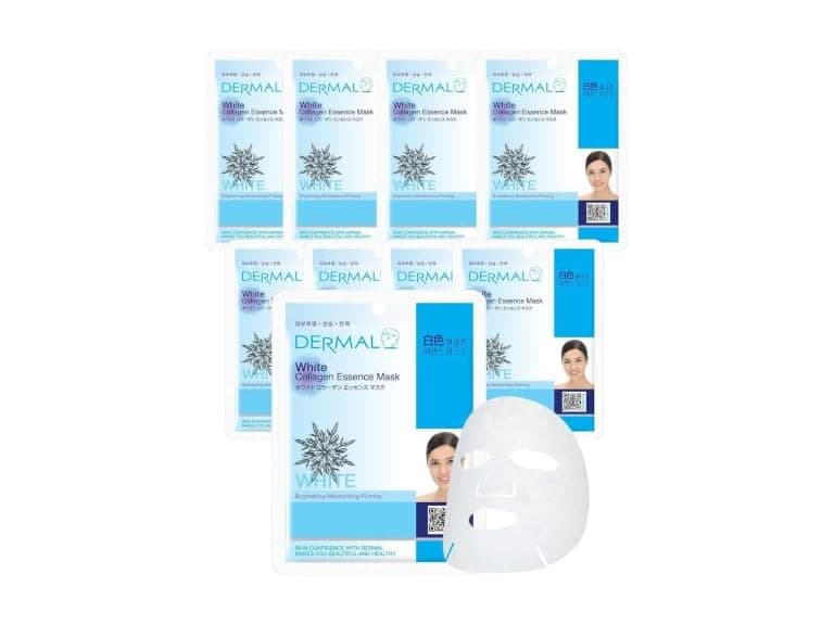 Dermal Mulberry Collagen Sheet Mask 10pk - Image 1