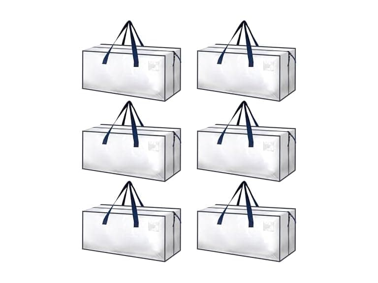 HealSmart 6 Pack Extra Large Moving Bags - Image 1