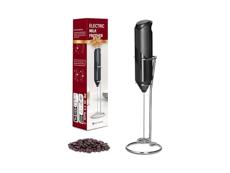 YSSOA Electric Milk Frother Black - Image 1
