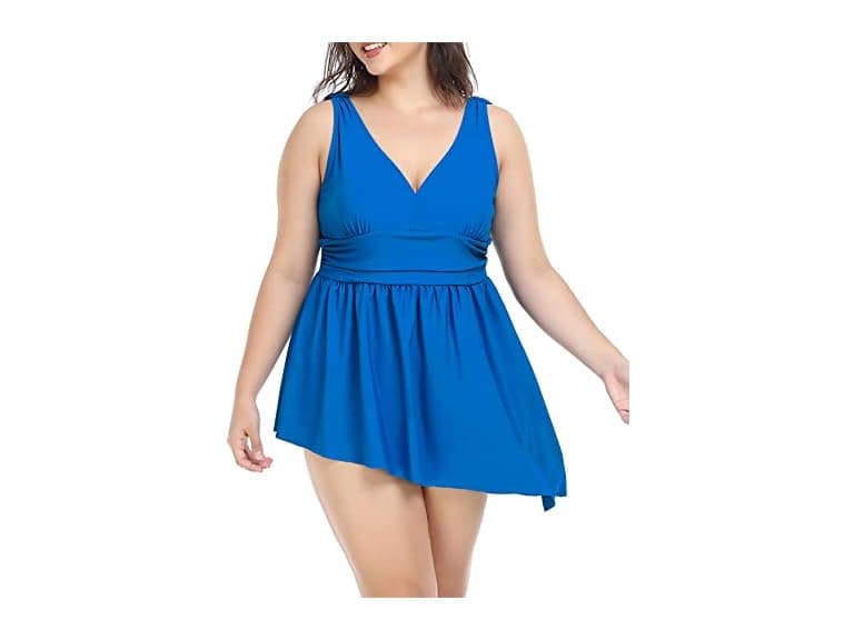 Aontus Girls (24-26) Hawaiin Swimdress Swimsuits - Image 1