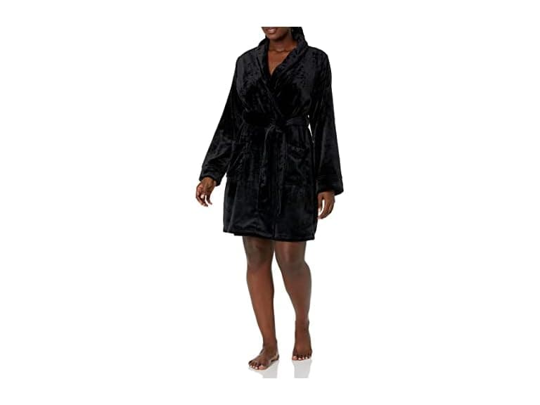 Amazon Essentials Women (3X) Mid-Length Plush Robe - Image 1
