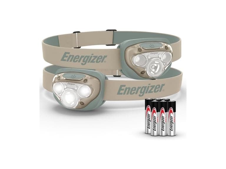Energizer LED Headlamp PRO 2PK (Green/Tan) - Image 1