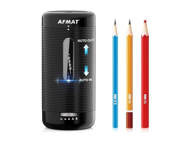 Black Automatic Pencil Sharpener - Image 1