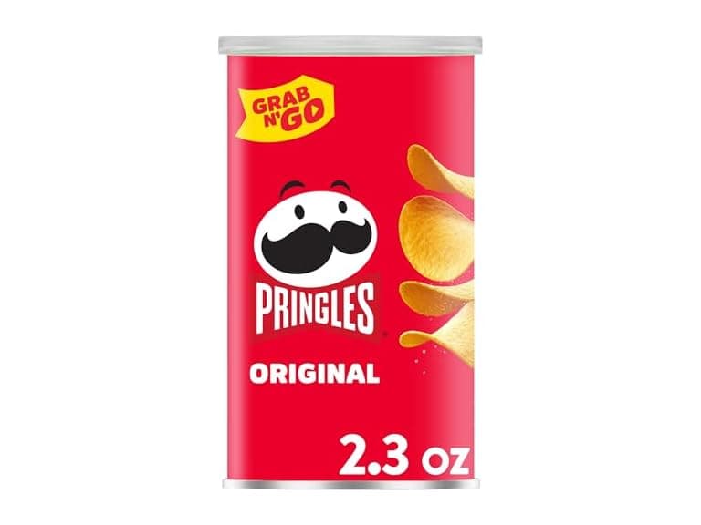 1CT Pringles Potato Crisps Chips, 2.3 oz. - Image 1