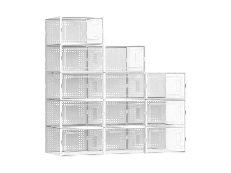 12 Pack Large Shoe Organizer Storage - Image 1