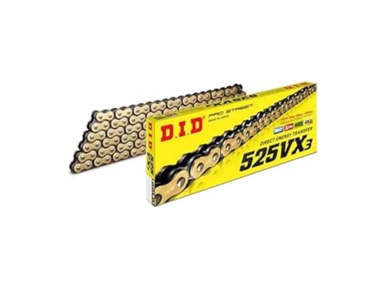 D.I.D Did 534081082 Chain 525Vx3, Gold - Image 1
