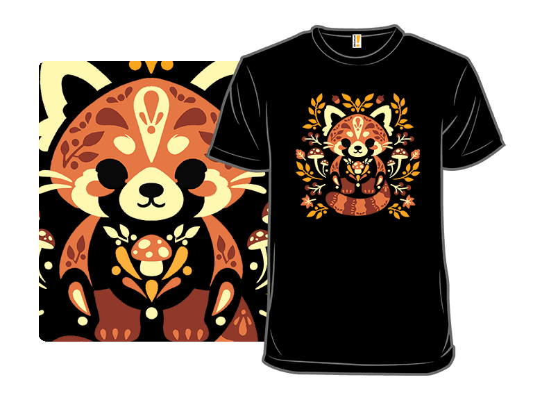 Folk Red Panda - Image 1