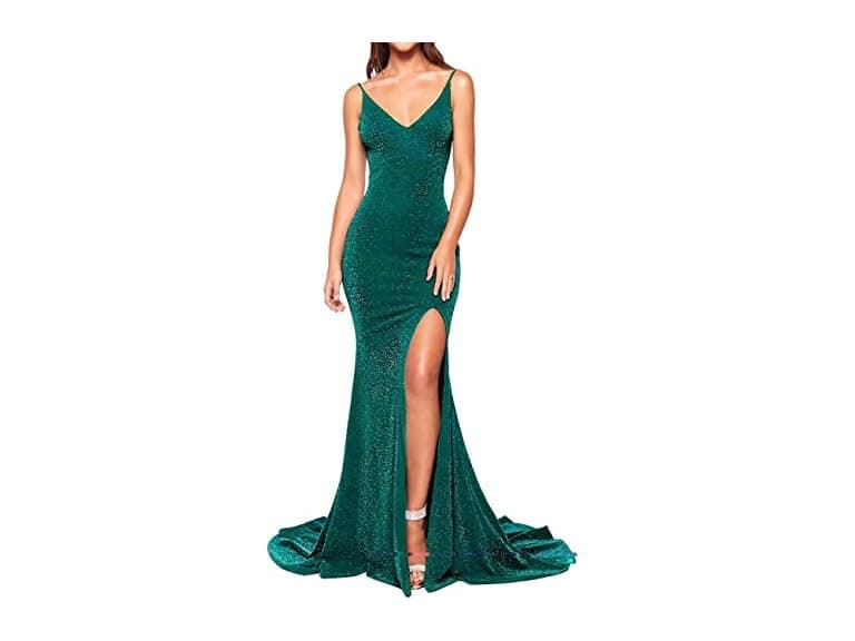 Leeskoot Women (12) Peacock Prom Dresses Split - Image 1