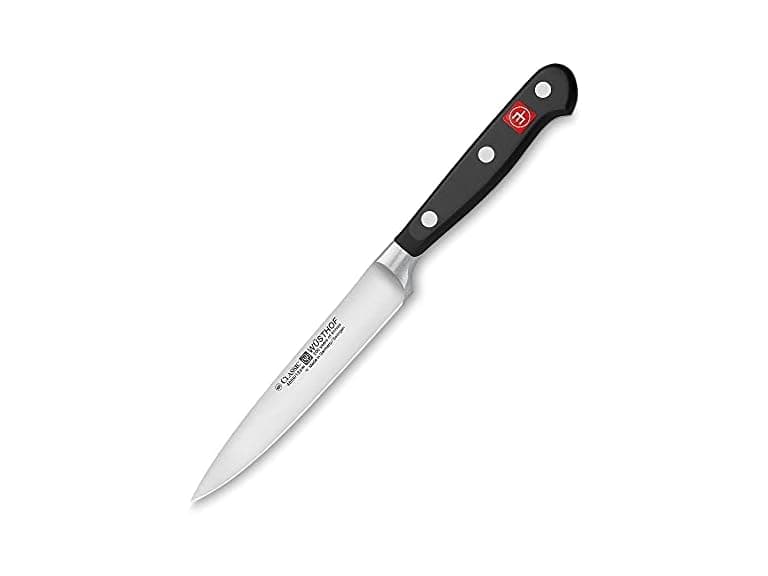 Wusthof Classic 4.5" Utility Knife, Black - Image 1