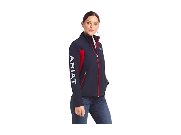 Ariat New Team Softshell Jacket Team, LG - Image 1