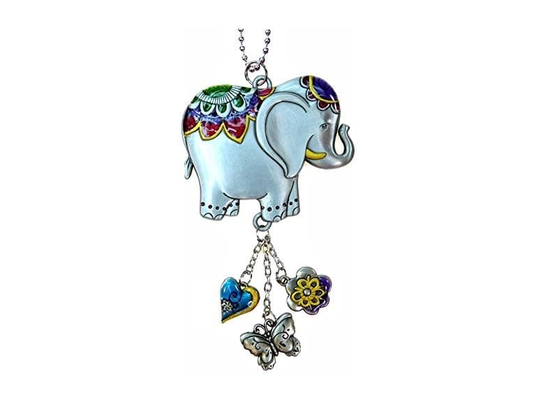 Ganz Car Charm Color Art Lucky Elephant - Image 1