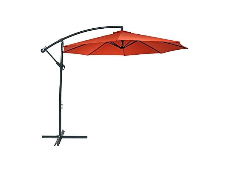 Sunnydaze 10' Offset Cantilever Patio Umbrella - Image 1