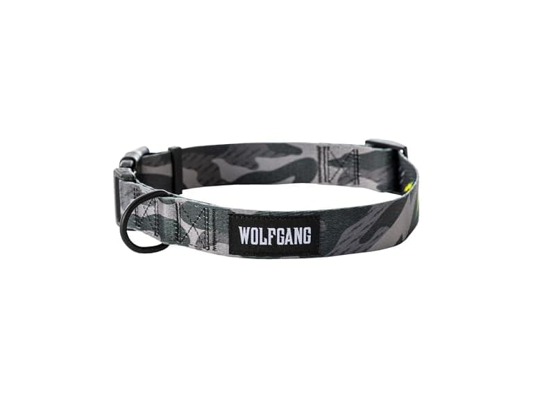 Wolfgang Heavy Duty, Adjustable Wide Venture Dog Collar - Image 1
