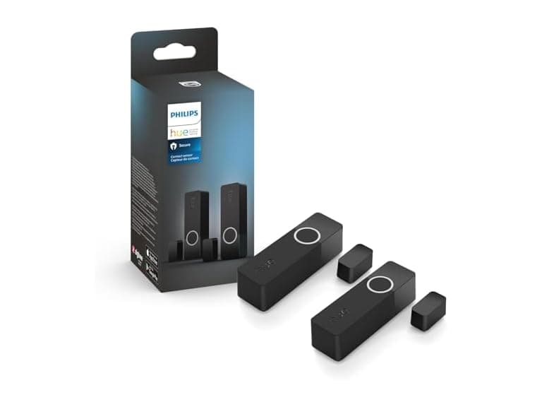 Philips Hue Secure Smart Contact Sensor, Black - 2 Pack - Image 1
