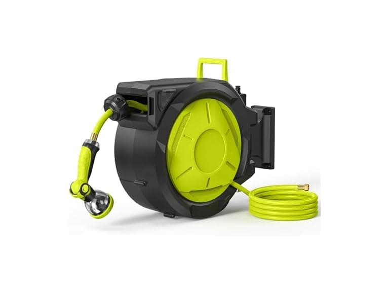 LUCKPRO Retractable Garden Hose Reel - Image 1