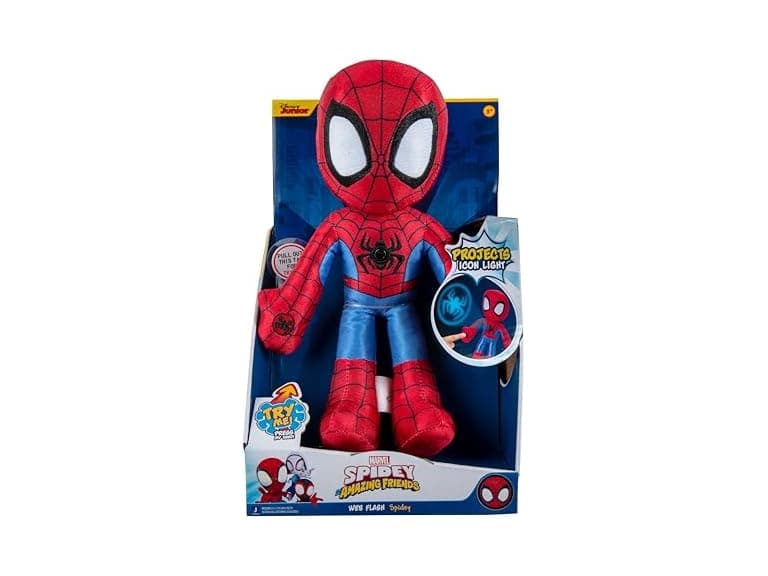 Marvel Spidey Web Flash Spidey Plush - Image 1