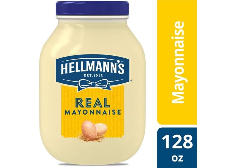 Hellmann's Real Mayonnaise, 128-Ounce - Image 1