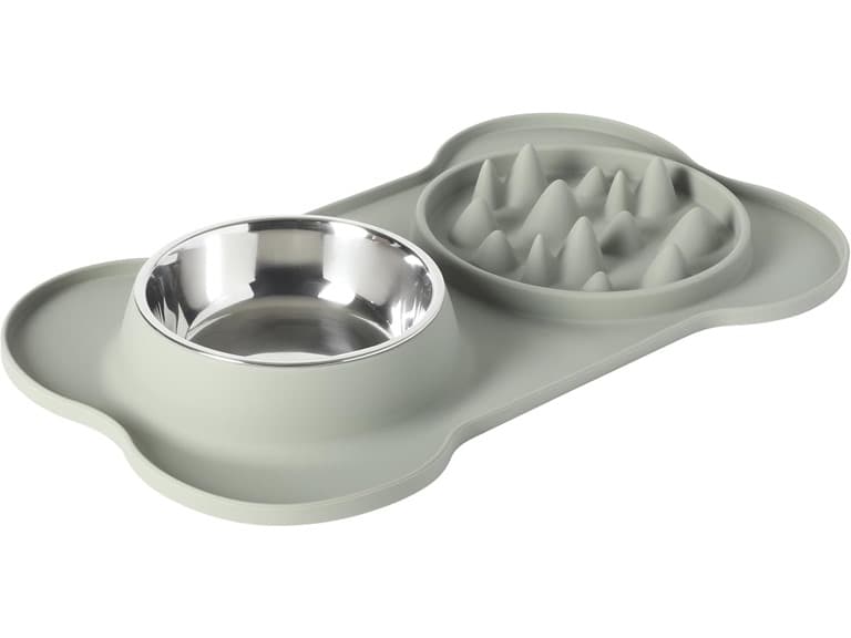 Gibson Home Curious Canines Slow Feeder Dog Set - Image 1