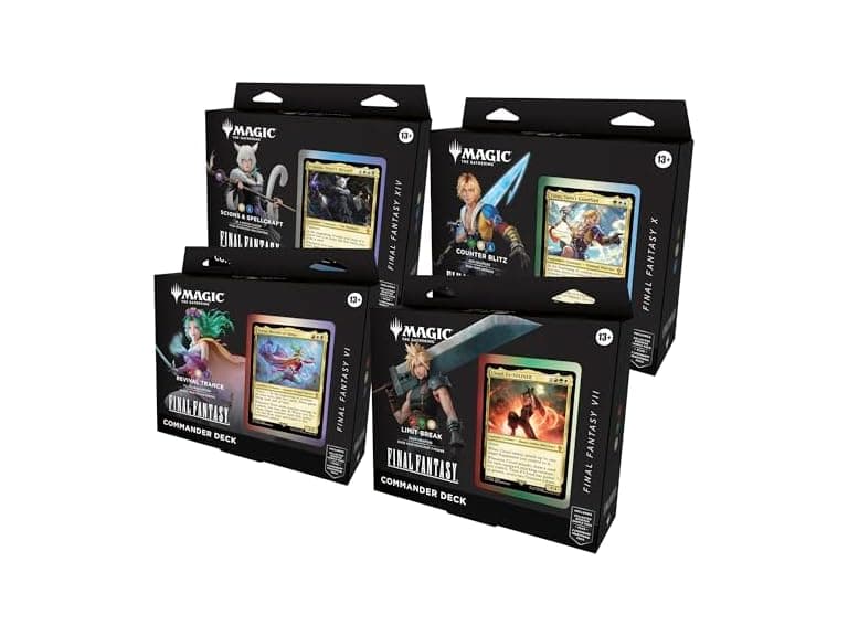 Magic: The Gathering - Final Fantasy Commander Deck Bundle - Image 1