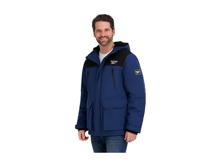 Reebok Mens Insulated Softshell Winter Jacket - Image 1