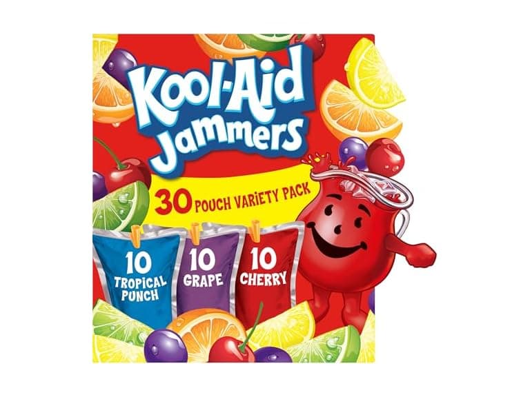 Kool-Aid Jammers Drink, 30 Pouches - Image 1