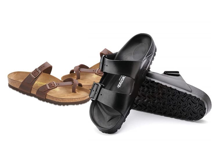 Birkenstock Arizona Mocha Suede Narrow Width- WM 5-5.5 - Image 1