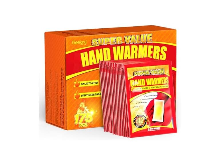 GEELGRY Disposable Hand Warmers Disposable 175Pcs - Image 1