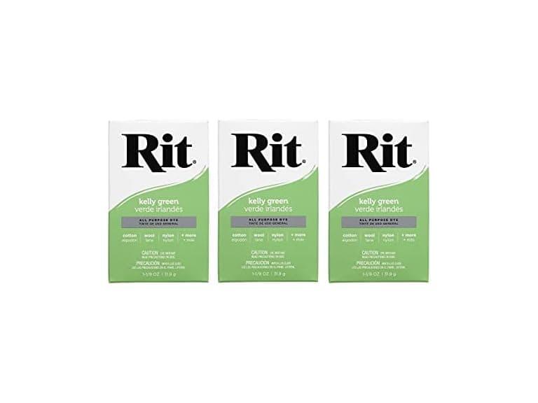Rit Dye 3-32 11749 Powdered Fabric Dye, Kelly Green - Image 1