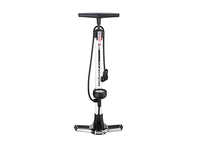 Schwinn Cyclone Plus Bike Pump - White - Image 1