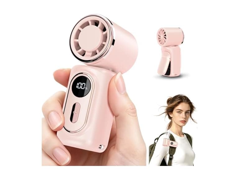 Coolhill Clip-On Mini Fan 3000mAh 5spd - Image 1