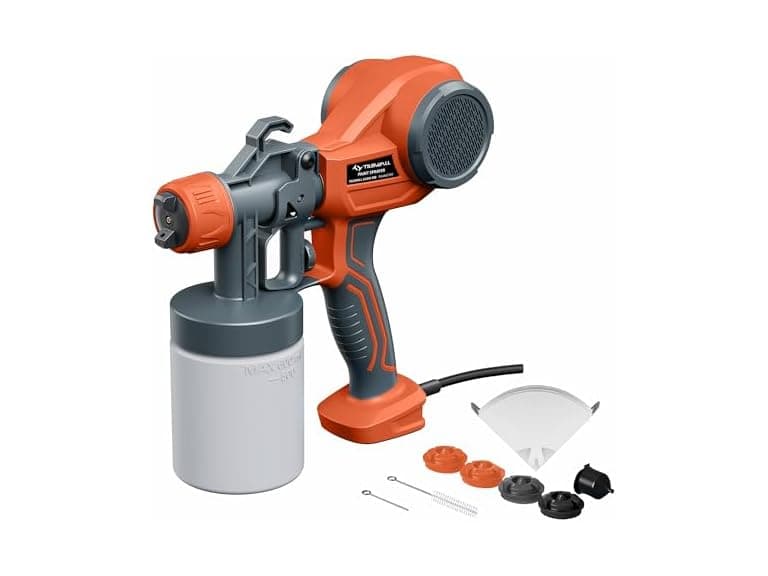 TILSWALL Alien500 HVLP Paint Sprayer Orange - Image 1
