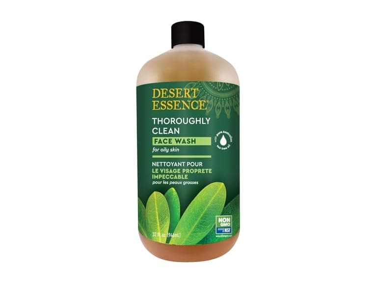 Desert Essence Face Wash Thrghly Clean Refill - Image 1