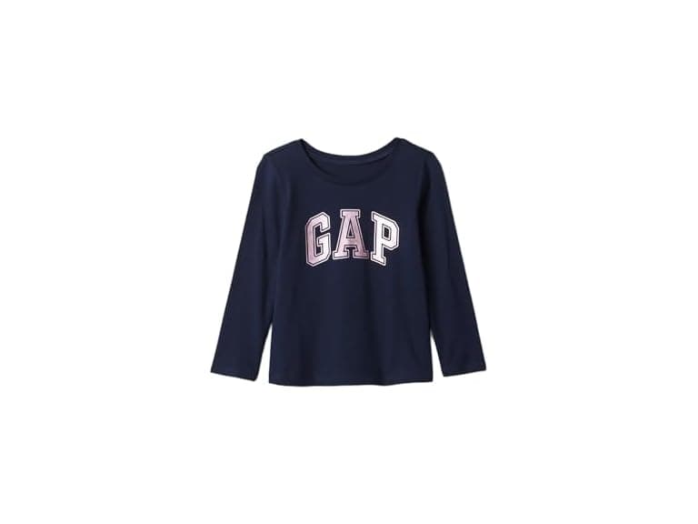 GAP Girls Long Sleeve Logo Dress - Image 1