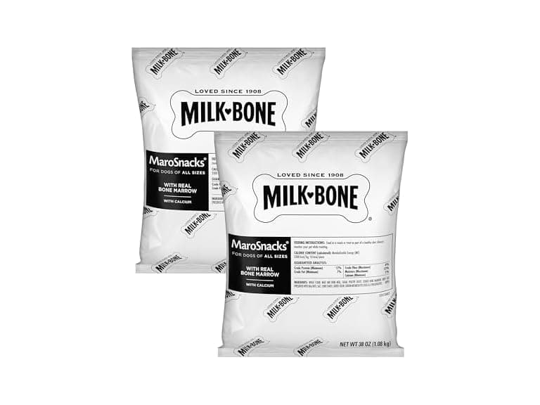 Milk-Bone MaroSnacks Dog Treats, 38 Ounce Refill - Image 1