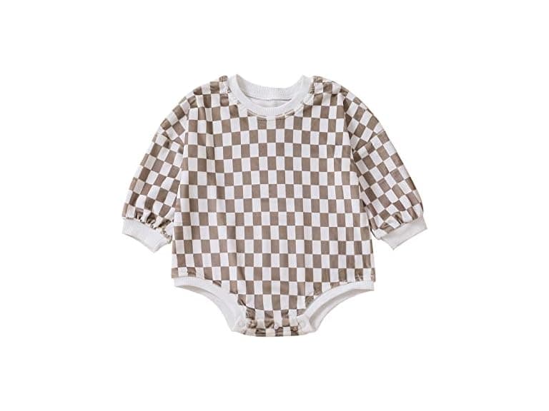Kayotuas (6-12 MOS) Baby Oversized Long Romper - Image 1
